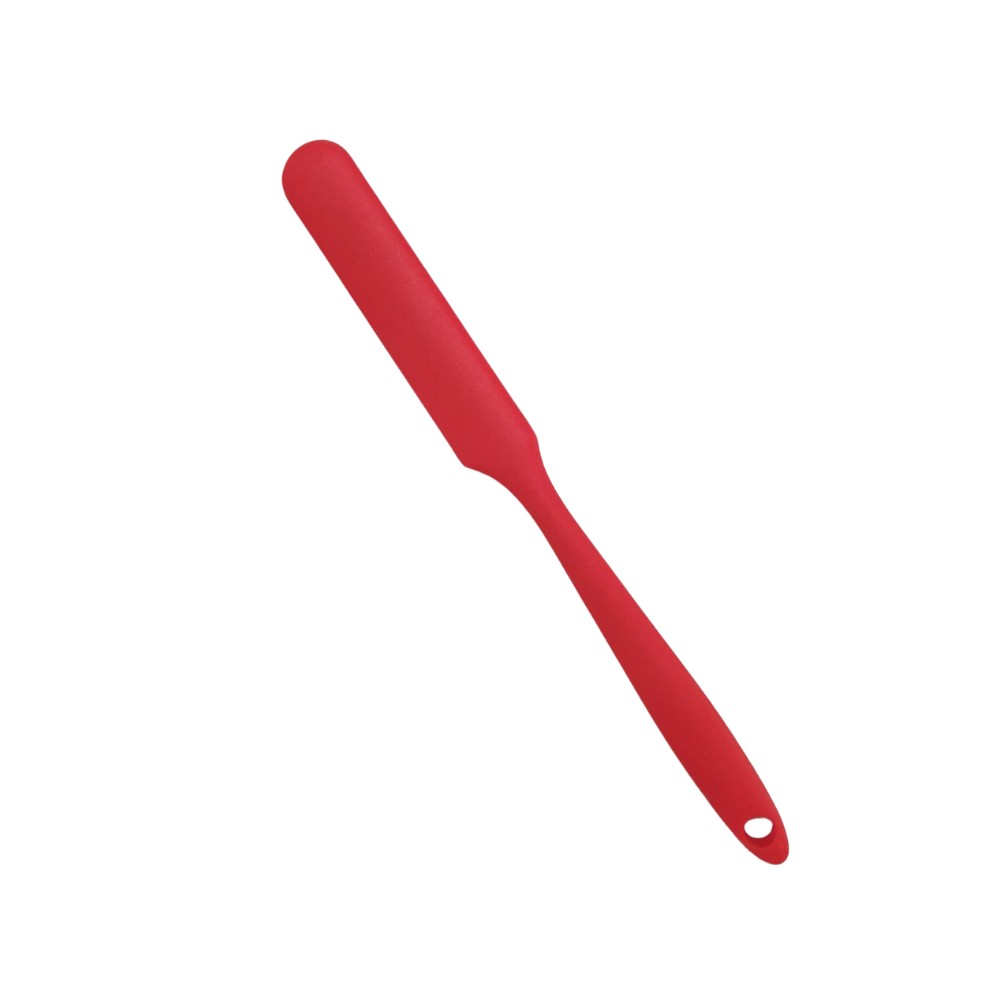 Sourdough Starter Spatula – Red Silicone Mixing Tool