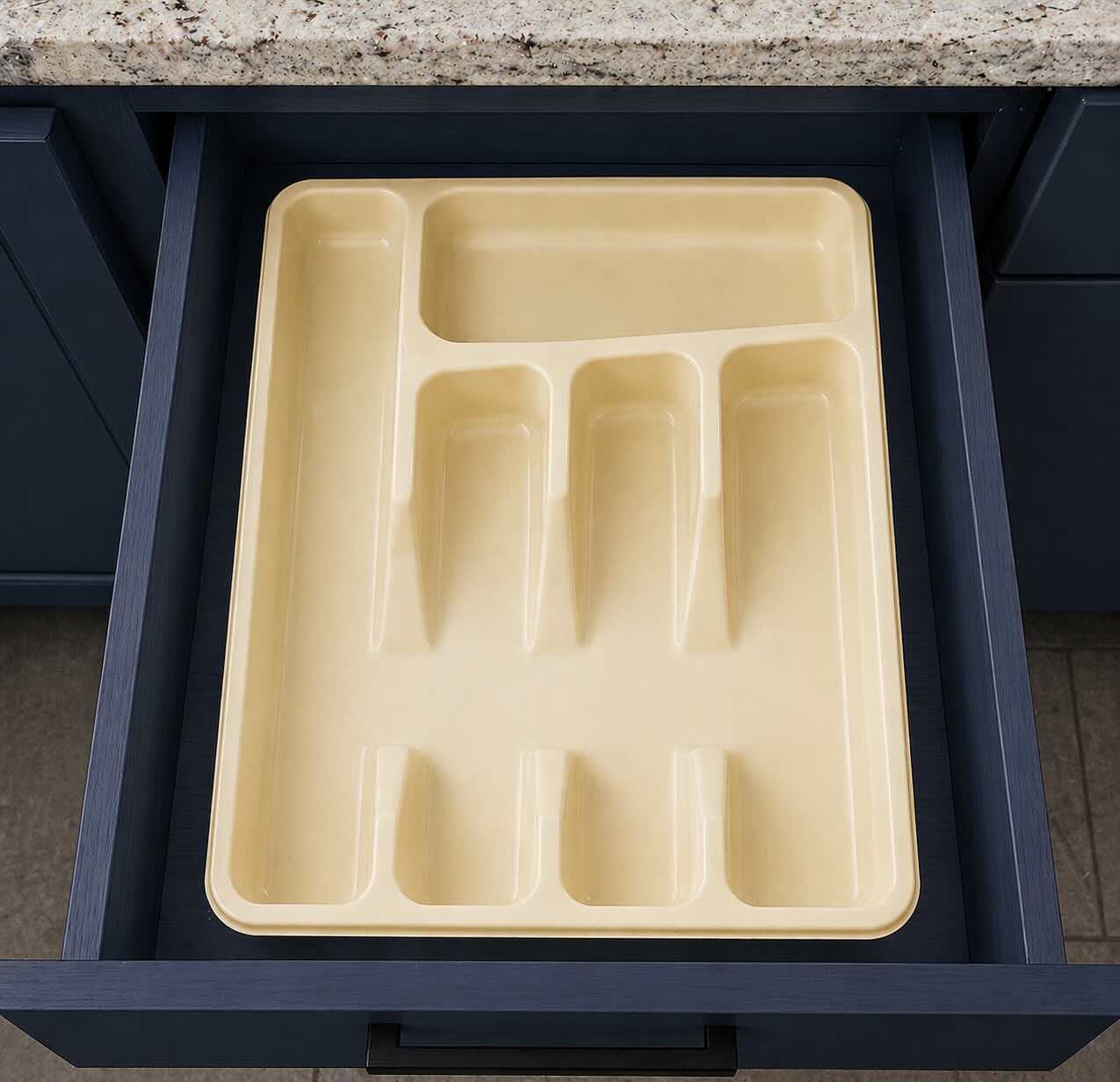 Cutlery Organizer Tray – Multi-Compartment Drawer Insert