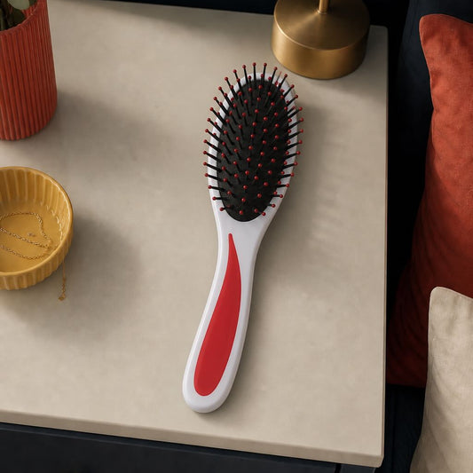 Superior Oval Cushion Hair Brush – Gentle Detangling Brush