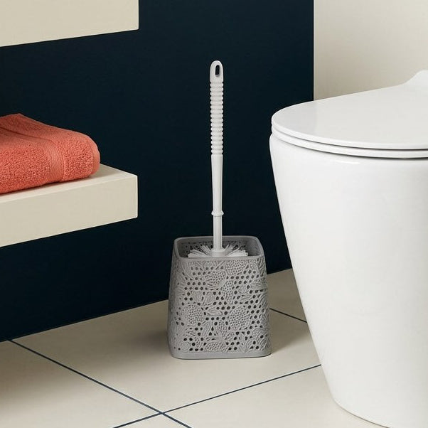 Toilet Brush with Holder – Bathroom Cleaning Brush