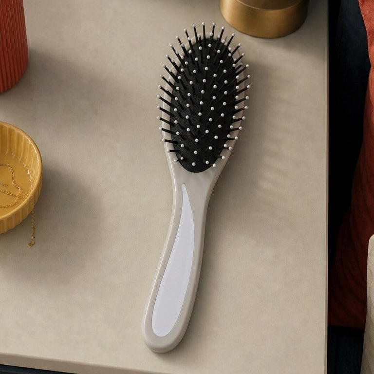Superior Oval Cushion Hair Brush – Gentle Detangling Brush