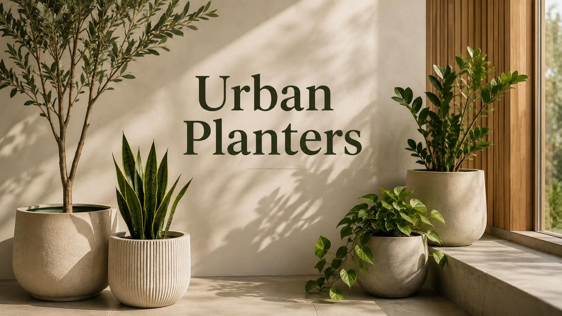 Urban Planters: Transform Your Space with Modern Green Living