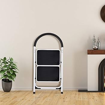 Compact Folding Step Ladder - 2 Step Stool