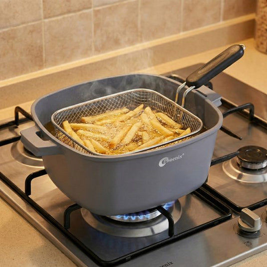 Phoenix  Home Fryer with Removable Basket