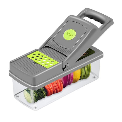 Veggie Slicer - 14 pcs Slicer and Grater