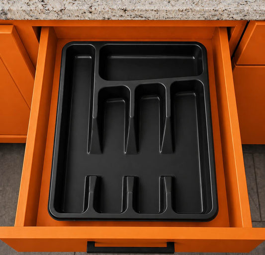 Cutlery Organizer Tray – Multi-Compartment Drawer Insert