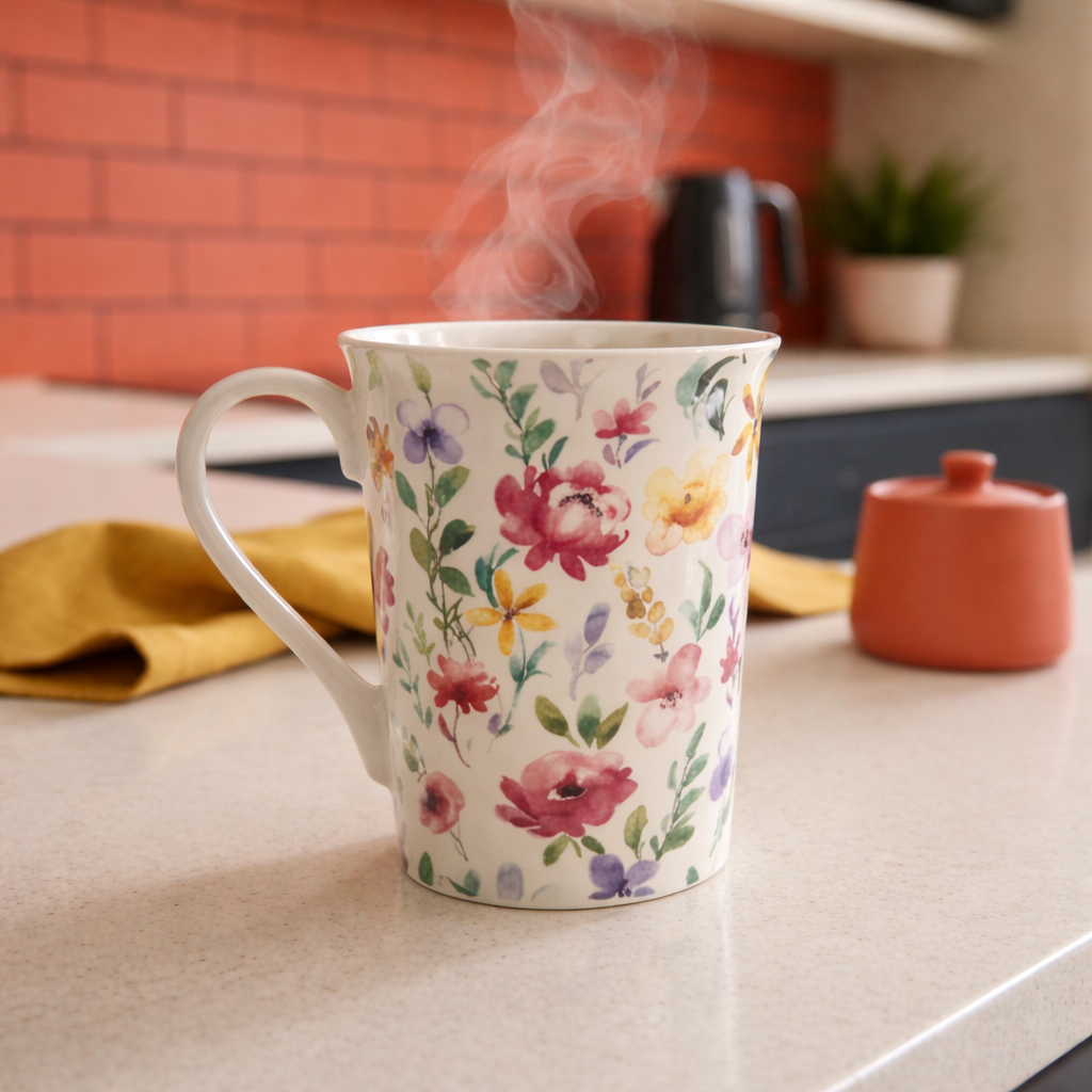 GeBe - Floral Collection – Botanical Coffee & Tea Mug