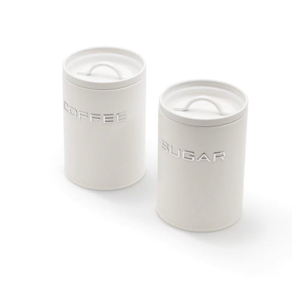 Bread Box with 3 pcs Sugar Coffee Tea Canister