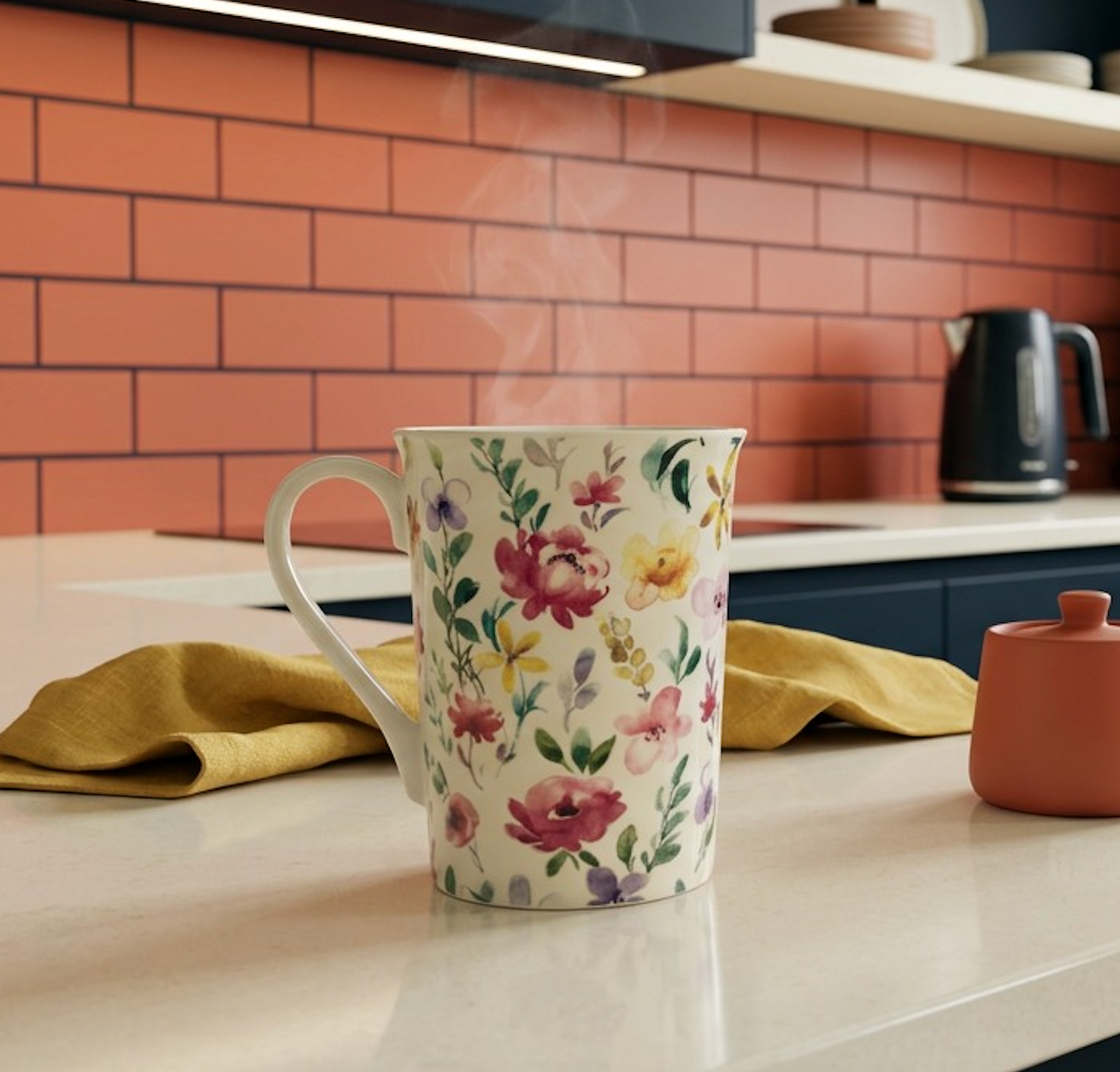 GeBe - Floral Collection – Botanical Coffee & Tea Mug