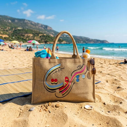 Large Beach Bag | Stylish Summer Tote Bag for Beach, Pool & Travel Lebanon