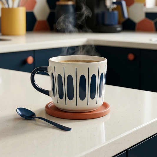 Nordic Design Mug - Coffee & Tea - Blue
