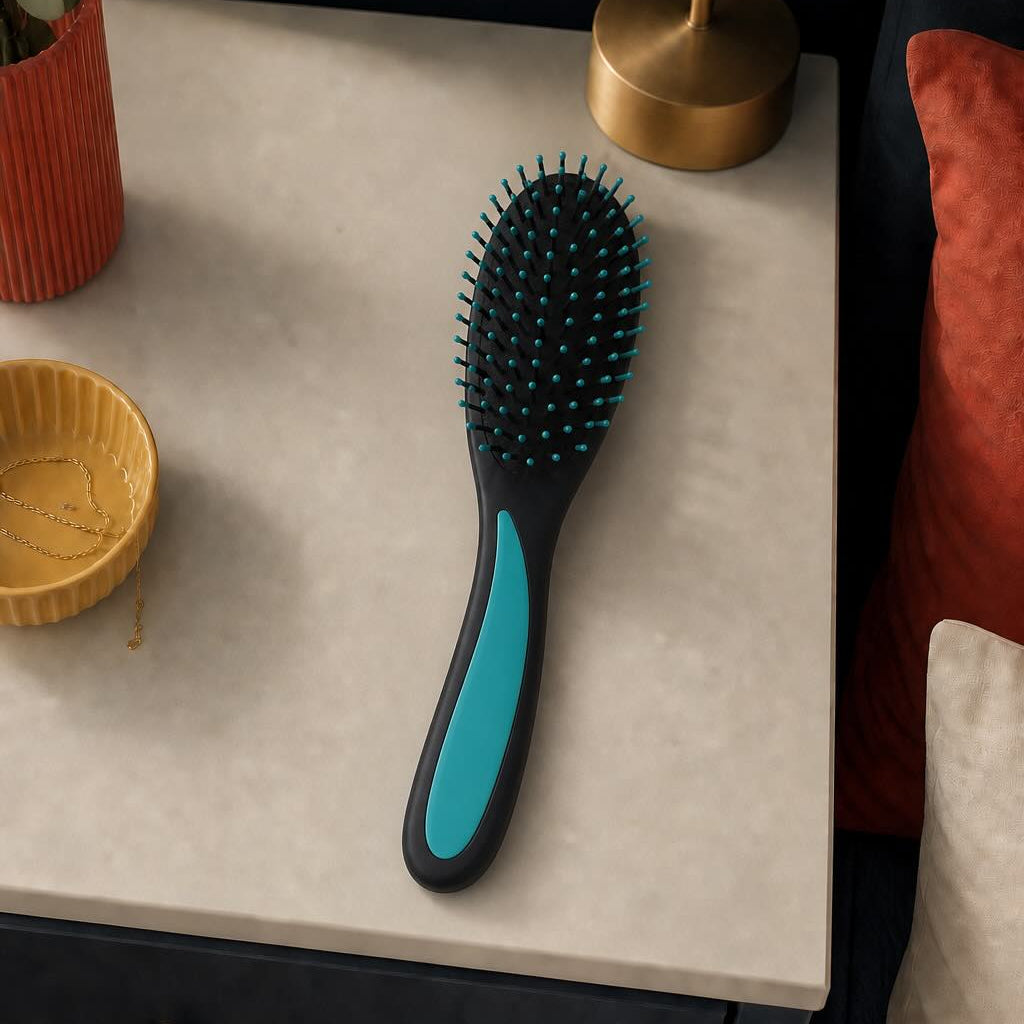 Superior Oval Cushion Hair Brush – Gentle Detangling Brush