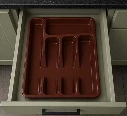 Cutlery Organizer Tray – Multi-Compartment Drawer Insert