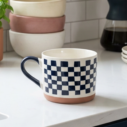 Blue Ceramic Mug - Large