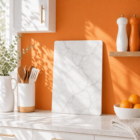 Marble Glass Cutting Board - Highly Durable