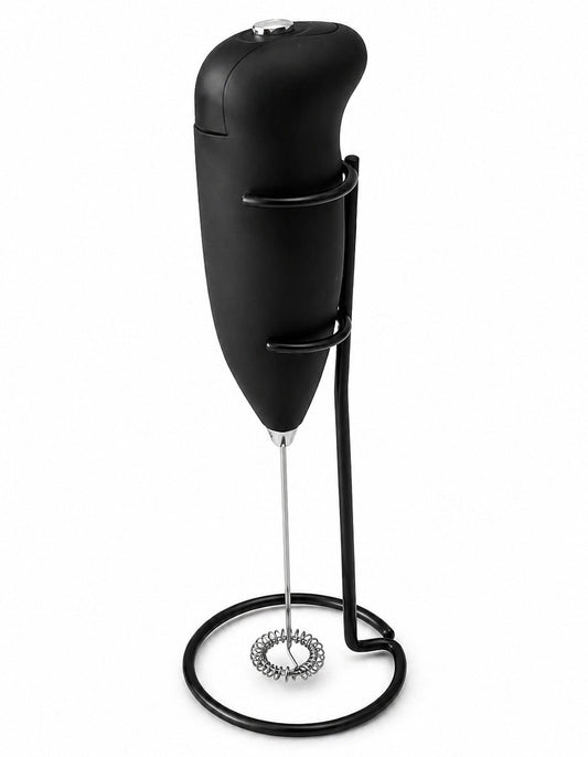 Electric Milk Frother with Stand – Coffee Corner Essential