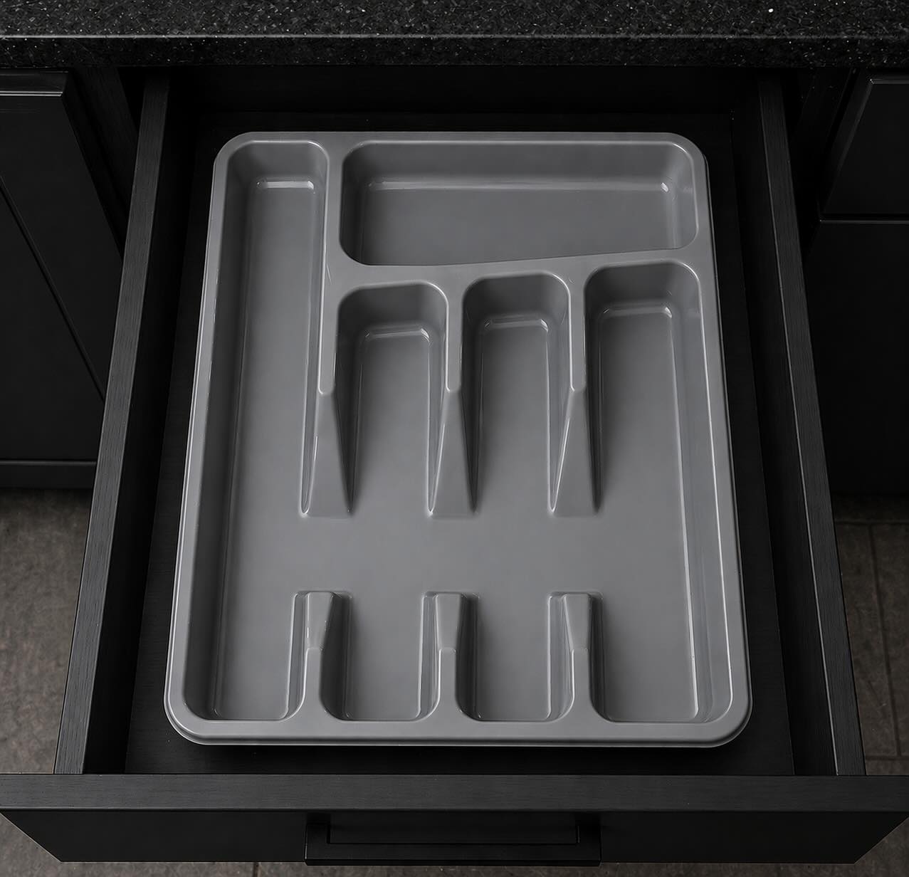 Cutlery Organizer Tray – Multi-Compartment Drawer Insert