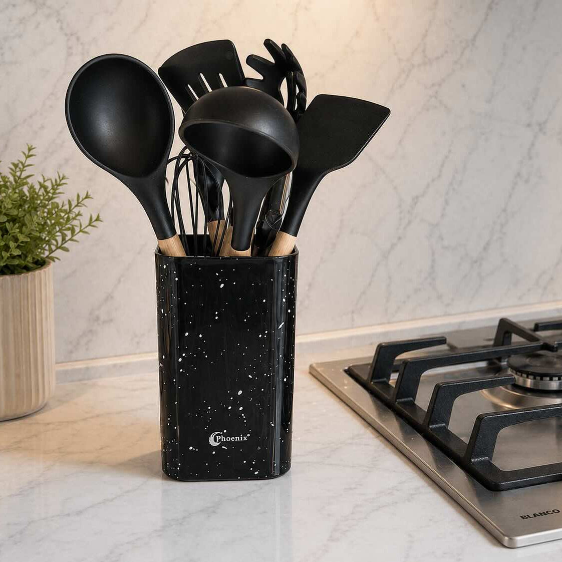 11-in-1 | Kitchen Utensils - Black