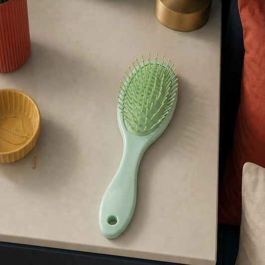 Superior Compact Cushion Hair Brush – Detangling & Smoothing Brush