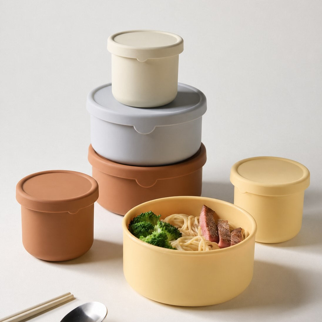 Silicone Food Container – Heat & Freezer Safe