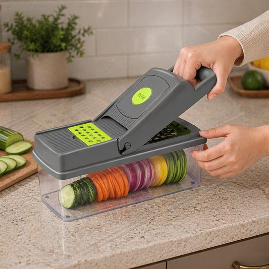 Veggie Slicer - 14 pcs Slicer and Grater