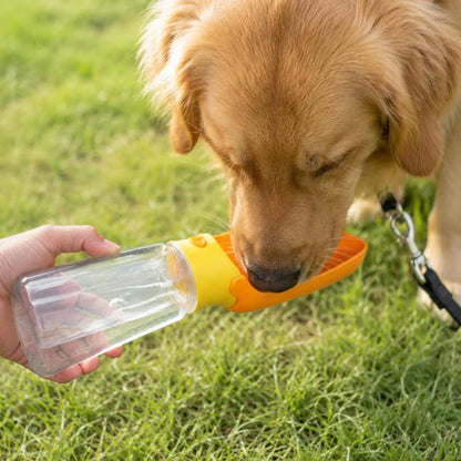 Portable Foldable Dog Water Bottle – Leakproof Travel Water Dispenser for Dogs & Pets